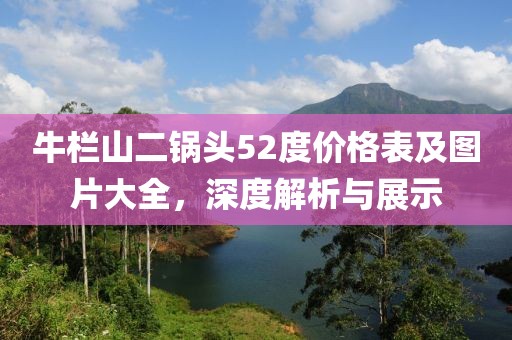 牛栏山二锅头52度价格表及图片大全，深度解析与展示