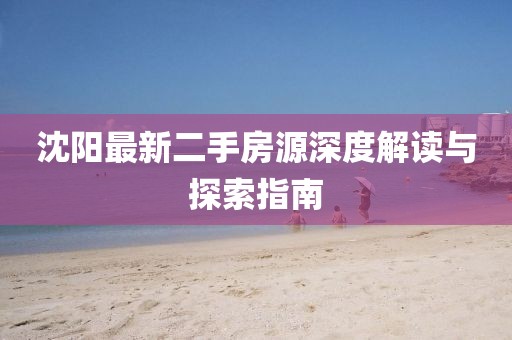 沈阳最新二手房源深度解读与探索指南