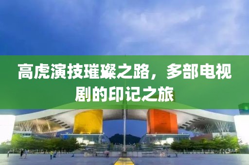 高虎演技璀璨之路，多部电视剧的印记之旅