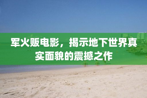 军火贩电影，揭示地下世界真实面貌的震撼之作