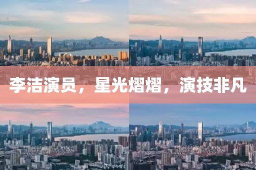 李洁演员，星光熠熠，演技非凡