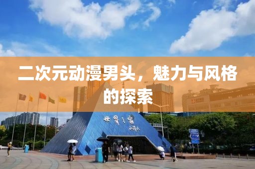 二次元动漫男头，魅力与风格的探索