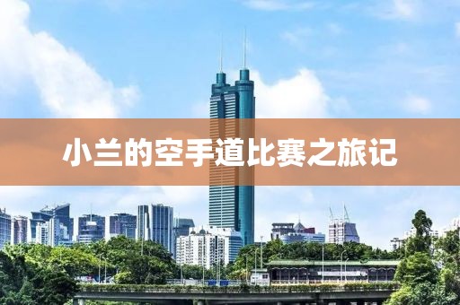 小兰的空手道比赛之旅记