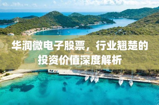 华润微电子股票，行业翘楚的投资价值深度解析