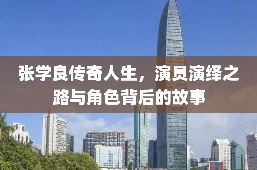 张学良传奇人生，演员演绎之路与角色背后的故事