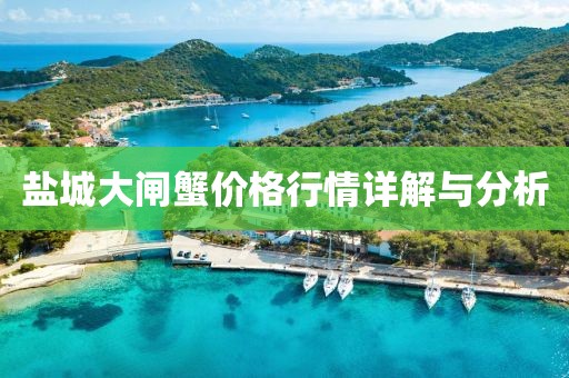 盐城大闸蟹价格行情详解与分析