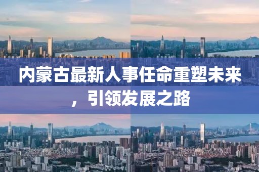 内蒙古最新人事任命重塑未来，引领发展之路
