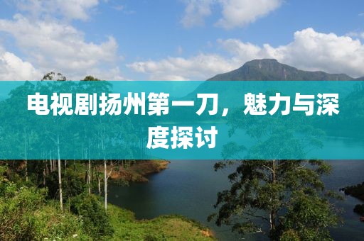 电视剧扬州第一刀，魅力与深度探讨