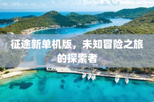 征途新单机版，未知冒险之旅的探索者