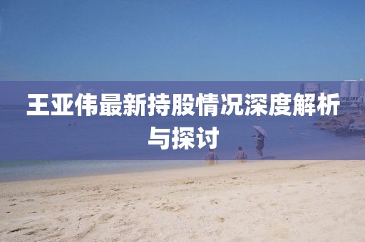 王亚伟最新持股情况深度解析与探讨