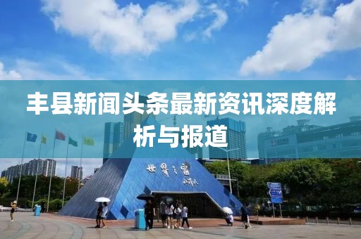丰县新闻头条最新资讯深度解析与报道