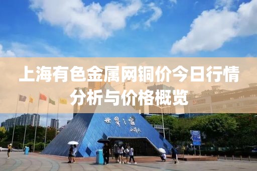 上海有色金属网铜价今日行情分析与价格概览
