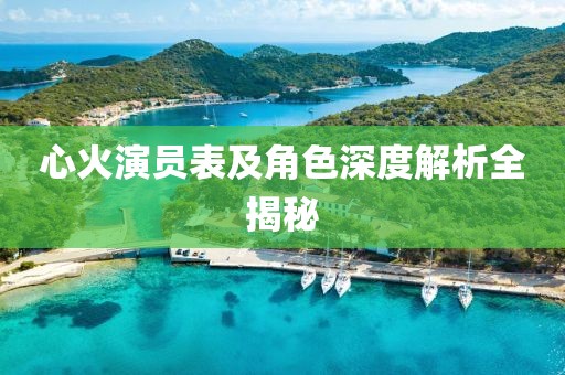 心火演员表及角色深度解析全揭秘