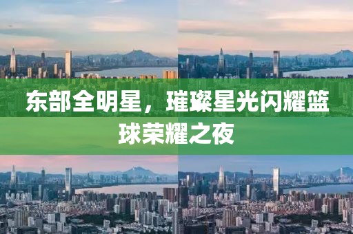 东部全明星，璀璨星光闪耀篮球荣耀之夜