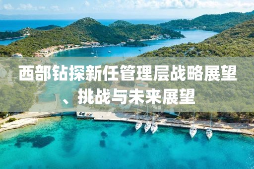 西部钻探新任管理层战略展望、挑战与未来展望