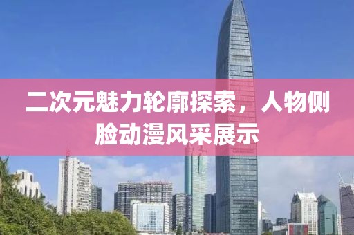 二次元魅力轮廓探索，人物侧脸动漫风采展示