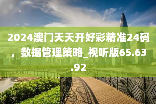 2024澳门天天开好彩精准24码，数据管理策略_视听版65.63.92