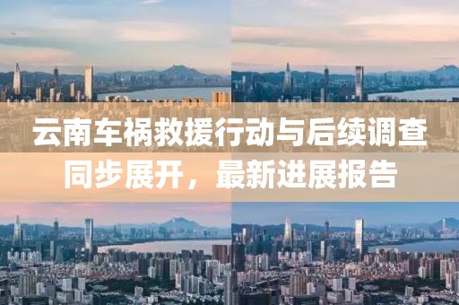 云南车祸救援行动与后续调查同步展开，最新进展报告