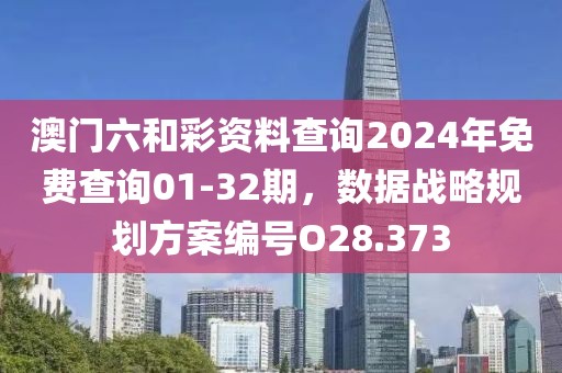 澳门六和彩资料查询2024年免费查询01-32期，数据战略规划方案编号O28.373