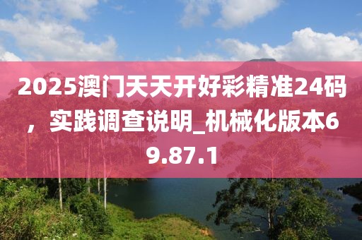 2025澳门天天开好彩精准24码，实践调查说明_机械化版本69.87.1