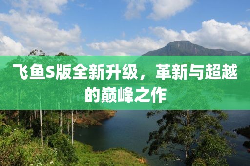 飞鱼S版全新升级，革新与超越的巅峰之作