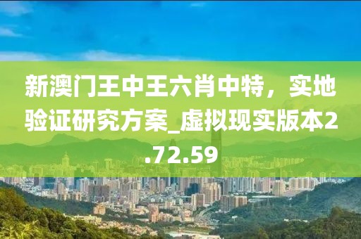 新澳门王中王六肖中特，实地验证研究方案_虚拟现实版本2.72.59
