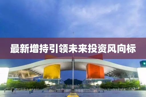 最新增持引领未来投资风向标