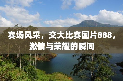 赛场风采，交大比赛图片888，激情与荣耀的瞬间