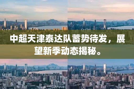 中超天津泰达队蓄势待发，展望新季动态揭秘。