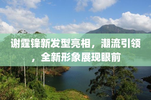 谢霆锋新发型亮相，潮流引领，全新形象展现眼前