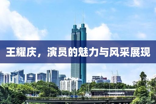 王耀庆，演员的魅力与风采展现