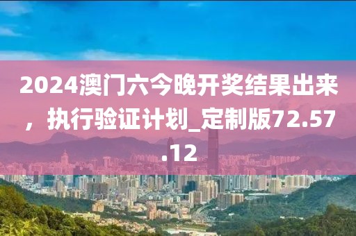 2024澳门六今晚开奖结果出来，执行验证计划_定制版72.57.12
