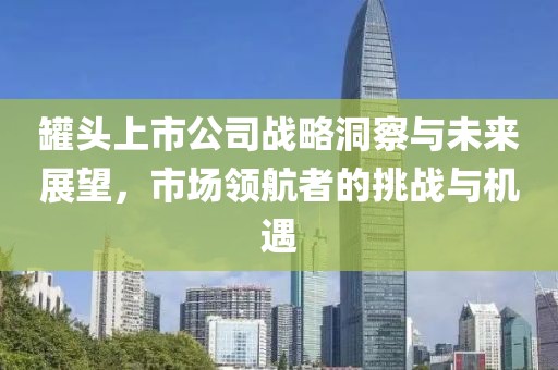 罐头上市公司战略洞察与未来展望，市场领航者的挑战与机遇