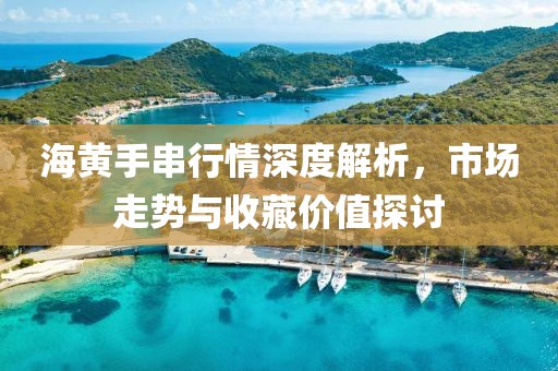 海黄手串行情深度解析，市场走势与收藏价值探讨