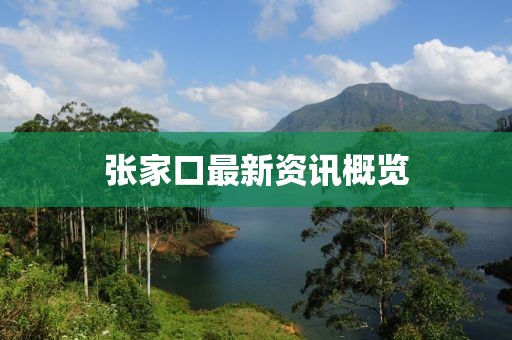 张家口最新资讯概览