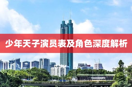 少年天子演员表及角色深度解析