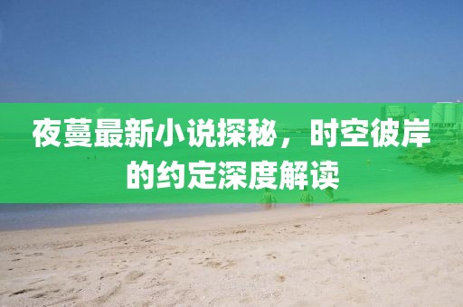 夜蔓最新小说探秘，时空彼岸的约定深度解读