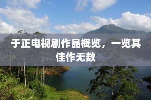 于正电视剧作品概览，一览其佳作无数