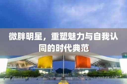 微胖明星，重塑魅力与自我认同的时代典范