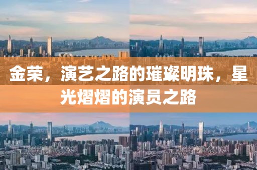 金荣，演艺之路的璀璨明珠，星光熠熠的演员之路