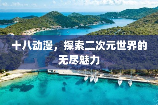 十八动漫，探索二次元世界的无尽魅力