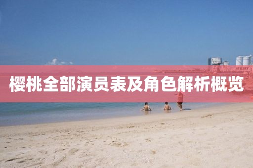 樱桃全部演员表及角色解析概览