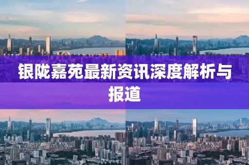 银陇嘉苑最新资讯深度解析与报道
