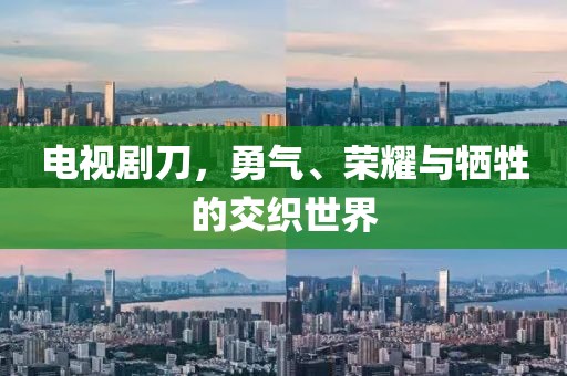 电视剧刀，勇气、荣耀与牺牲的交织世界