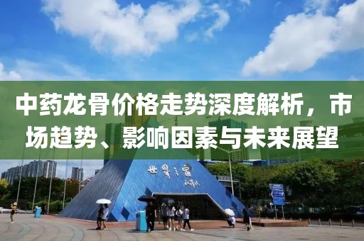中药龙骨价格走势深度解析，市场趋势、影响因素与未来展望
