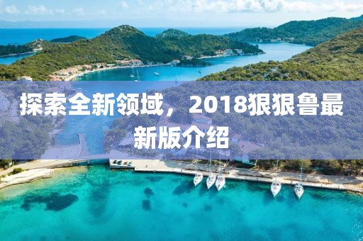 探索全新领域，2018狠狠鲁最新版介绍