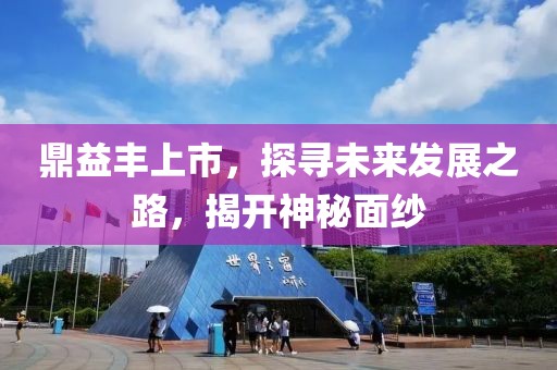 鼎益丰上市，探寻未来发展之路，揭开神秘面纱