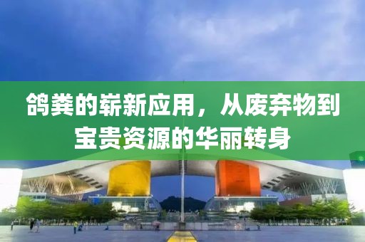 鸽粪的崭新应用，从废弃物到宝贵资源的华丽转身