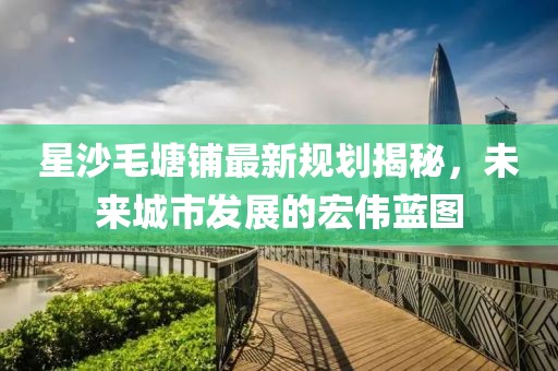 星沙毛塘铺最新规划揭秘，未来城市发展的宏伟蓝图