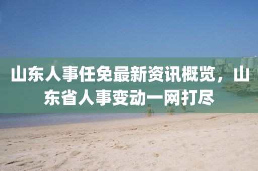山东人事任免最新资讯概览，山东省人事变动一网打尽